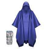 Urby Plus Size Adult Rain Poncho with Hood, Poncho Para Lluvia, Tactical Ponchos Adult For Camping, Hiking, Travel, Outdoors