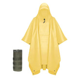 Urby Plus Size Adult Rain Poncho with Hood, Poncho Para Lluvia, Tactical Ponchos Adult For Camping, Hiking, Travel, Outdoors