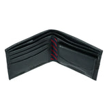 Tommy Hilfiger Men's Leather Ranger RFID Bifold Wallet with Coin Pocket