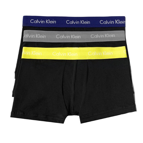 Calvin Klein Men s Cotton Stretch Low Rise Trunks 3 Pack NU2664