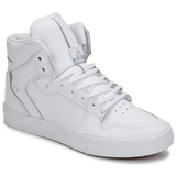 Supra White Vaider Hightop Shoes