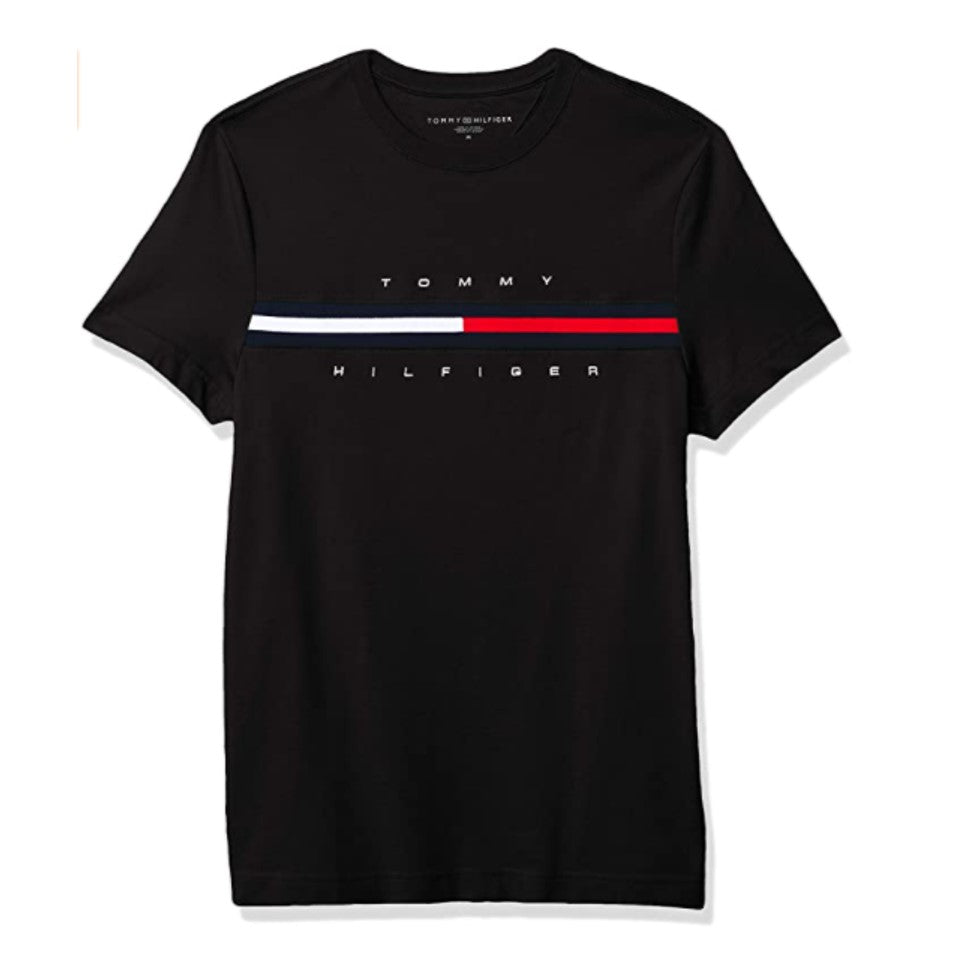 Uden tvivl kampagne overraskende Tommy Hilfiger Tommy Jeans TINO LOGO T-shirt in Black – HiPOP Fashion