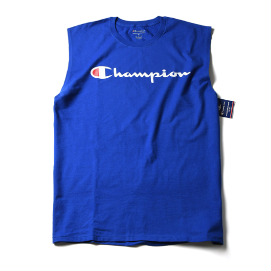 Champion Men's Tank Classic Script Logo Light Weight