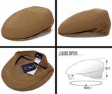 Kangol TROPIC 504 VENTAIR Caps Iconic Kangol Classic TAN