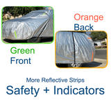 URBY Mini-Van Cover with Easy Side Access, All Weather Full Season Protection, Easy Roll-up with Extra Large Storage Bag, Fits Sienna, Odyssey, Caravan, Pacifica, Carnival, Sedona and Quest