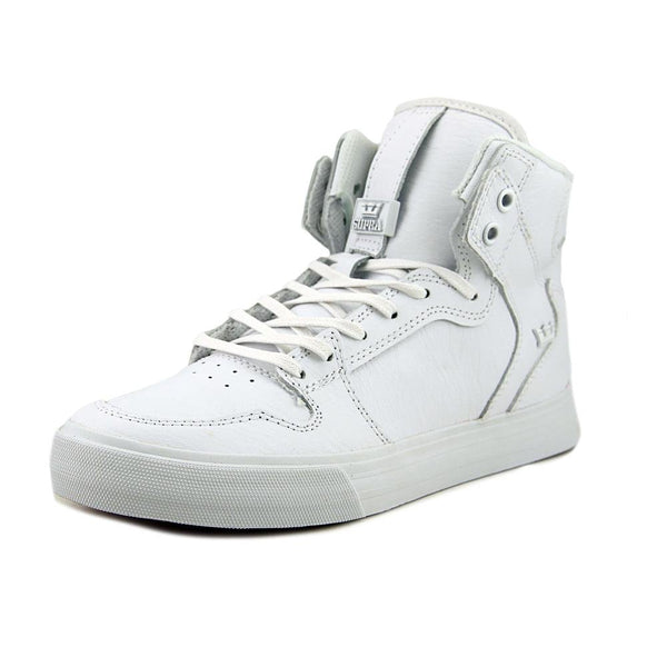 Supra White Vaider Hightop Shoes