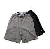 Champion Men's Shorts with Small C Logo Light Weight. Black.