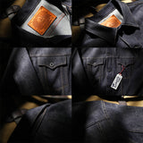 ATONG Men's Denim Jacket Rigid Made in USA