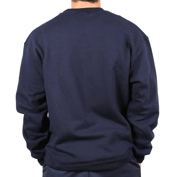 Men's Powerblend Fleece Crew, Classic Script Logo