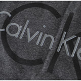 Calvin Klein Gunmetal Mens Small Logo Crewneck Sweater
