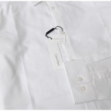 Calvin Klein Men's Long Sleeve Button Down Solid Shirt Light Blue