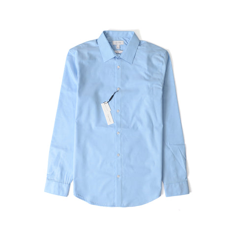 Calvin Klein Men\'s Long Sleeve Button Down Solid Shirt Light Blue – HiPOP  Fashion