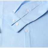 Calvin Klein Men's Long Sleeve Button Down Solid Shirt Light Blue