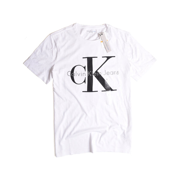 Calvin Klein Jeans Classic Fit Crew Neck Logo Tee – HiPOP Fashion