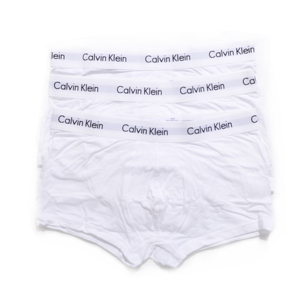 Calvin Klein Men's Cotton Stretch Low-Rise Trunks 3-Pack NU2664