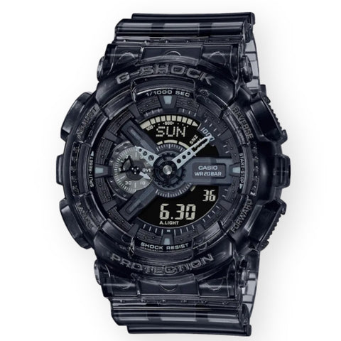 G-Shock GA-110TS-1A4CR  Analog-Digital Watch With Grey Resin Band