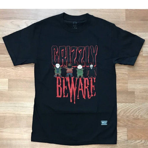 Grizzly Beware Logo T-shirt