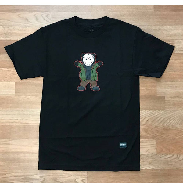 Grizzly Jason Stamp Logo T-shirt