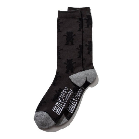 Grizzly Repeat Heather Socks