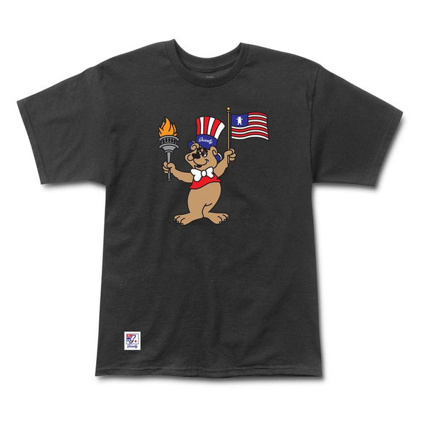 Grizzly Uncle Sam Bear Tee