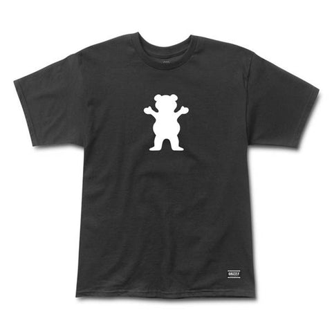 GRIZZLY OG BEAR LOGO BASIC TEE