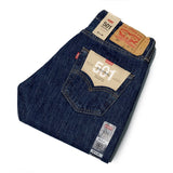 Levi's Men's 501 Original Mid Rise Regular Fit Straight Leg Jeans 00501-0194 Dark Stonewash