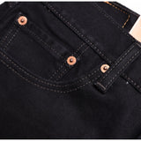 Levi's Men's 501 Original Mid Rise Regular Fit Straight Leg Jeans double black 00501-0660