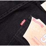 Levi's Men's 501 Original Mid Rise Regular Fit Straight Leg Jeans double black 00501-0660