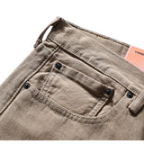 Levi's Men's 501 Original Garment Dye Mid Rise Regular Fit Straight Leg Jeans - Timberwolf 00501-1212