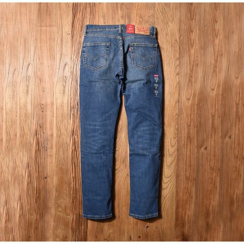 Levi's 511 Slim Fit Throttle Blue Stretch Jeans 04511-1163