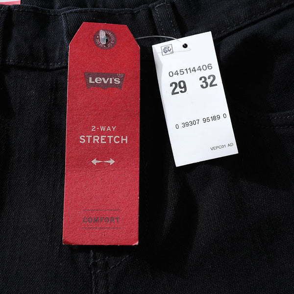 Levi's 511 Men's Original Slim Fit Denim Jeans Black 04511-4406