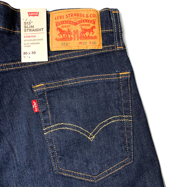 jordnødder straf oprejst Levis Men's jeans denim 513 slim straight 08513-0183 – HiPOP Fashion
