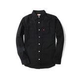 Levi's Pure Black Men's Long Sleeve Shirt LVS-381000CC