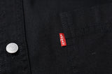 Levi's Pure Black Men's Long Sleeve Shirt LVS-381000CC