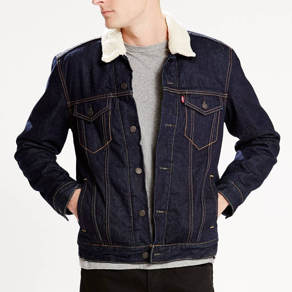 Levi's Sherpa Trucker Jacket – HiPOP Fashion Levi's Sherpa Trucker Jacket – HiPOP Fashion