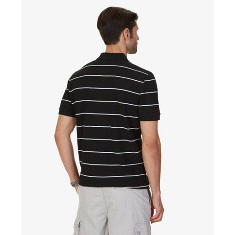 Nautica Striped Prformance Deck Polo