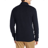 Nautica Mock Neck Cable Sweater