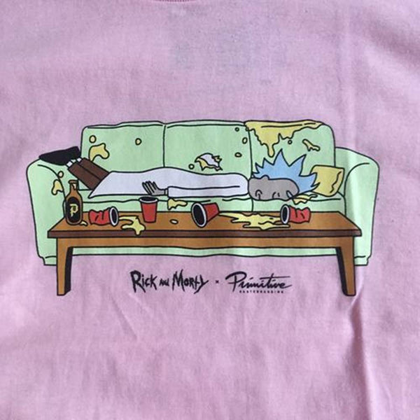 Primitive Rick and Morty Lights Out Tee