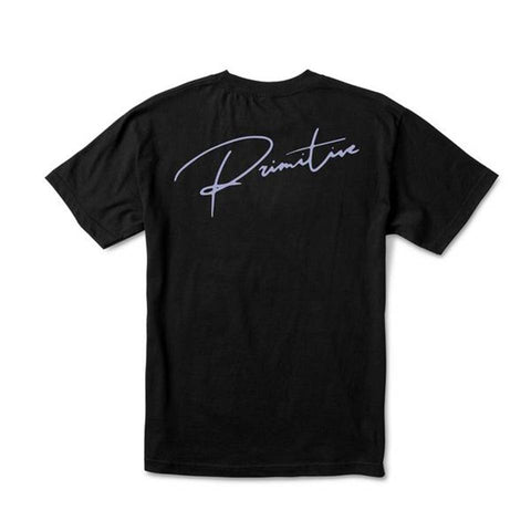 PRIMITIVE GINZA SCRIPT Men’s TEE Black