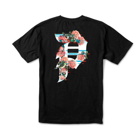 PRIMITIVE DIRTY GLITCH Men’s TEE Black White