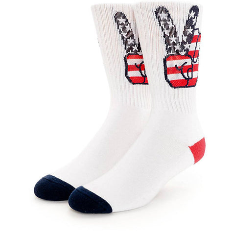 Psockadelic Peace Socks