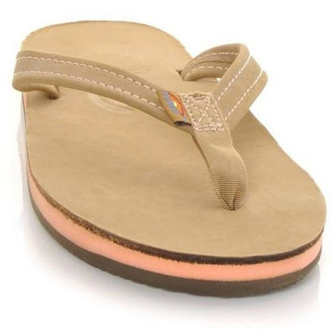 Rainbow Sandals Single Layer Thin Stap Sierra Brown Tropics Sandals