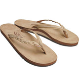 Rainbow Sandals Single Layer Thick Strap Sandals