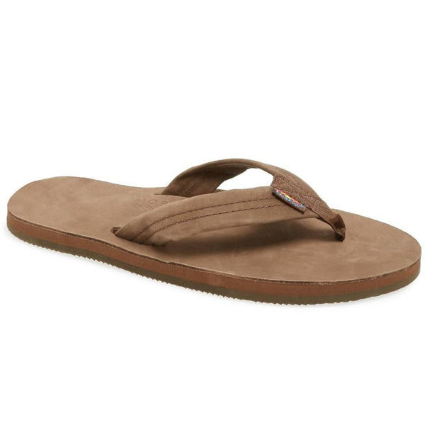 Rainbow Sandals Single Layer Thick Strap Sandals