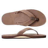 Rainbow Sandals Single Layer Thick Strap Sandals