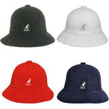 Kangol BERMUDA CASUAL bucket Hat Original Iconic Kangol Style Black Gold