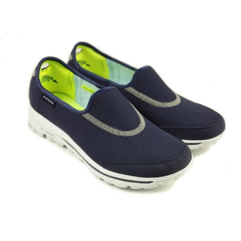 Skechers Go Walk Impress Shoes Navy/White Final Clearance Sale