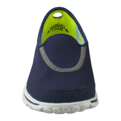 Skechers Go Walk Impress Shoes Navy/White Final Clearance Sale