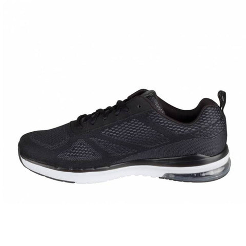 Skechers Sport Air Infinity Shoes Black/White/Red Final Clearance Sale