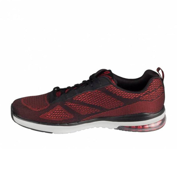 Skechers Sport Air Infinity Shoes Black/White/Red Final Clearance